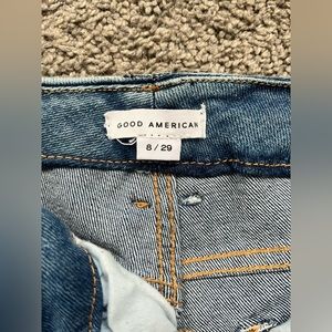 Good American Crop Skinny Jeans